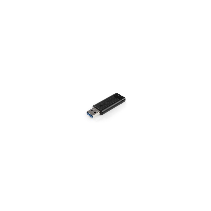 VERBATIM Flash Disk 256GB PinStripe USB 3.0, černá