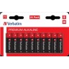 VERBATIM Alkalická Baterie AA 20 Pack / LR6