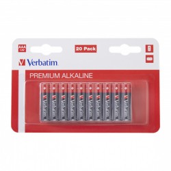VERBATIM Alkalická Baterie AAA 20 Pack / LR03