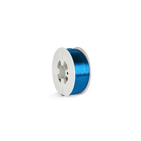 VERBATIM 3D Printer Filament PET-G 2.85mm, 123m, 1kg blue transparent