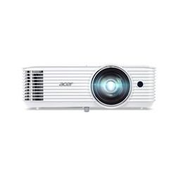 ACER Projektor S1387n, ShortThrow, WXGA (1280x800), 4000 ANSI, 20 000:1, VGA, HDMI, RJ45, repro 1x16W, 3.1Kg, LumiSense,