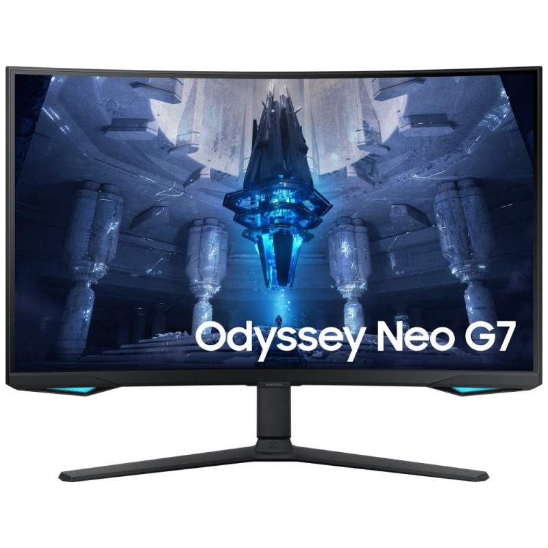 SAMSUNG MT LED LCD Gaming Monitor 32" Odyssey G7 Neo - Quantum Matrix Tech. (mini LED), 4K, Prohnutý 1000R, 3,440x1440