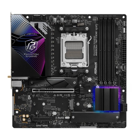 ASRock MB Sc AM5 B850M Riptide WiFi, AMD B850, 4xDDR5, 1xDP, 1xHDMI, WiFi, mATX