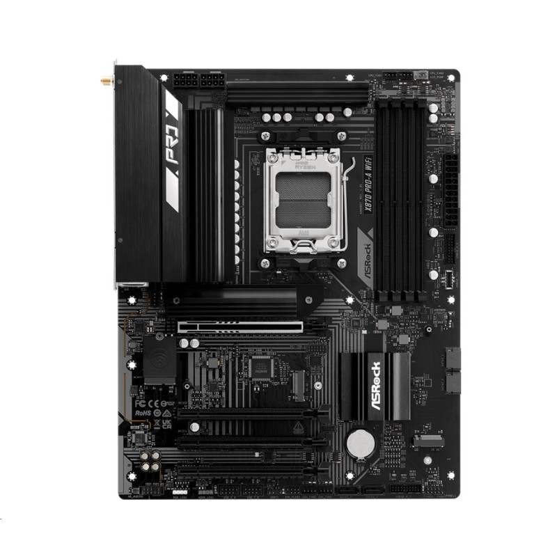 ASRock MB Sc AM5 X870 PRO-A WIFI, AMD X870, 4xDDR5, 1xHDMI, 2xUSB4, WI-FI