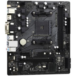 ASRock MB Sc AM4 A520M-HDV, AMD A520M, 2xDDR4, HDMI, DVI