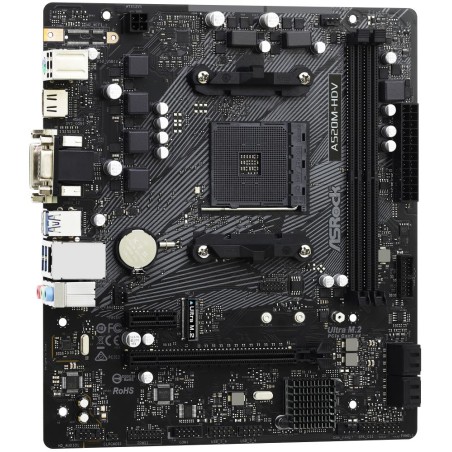 ASRock MB Sc AM4 A520M-HDV, AMD A520M, 2xDDR4, HDMI, DVI