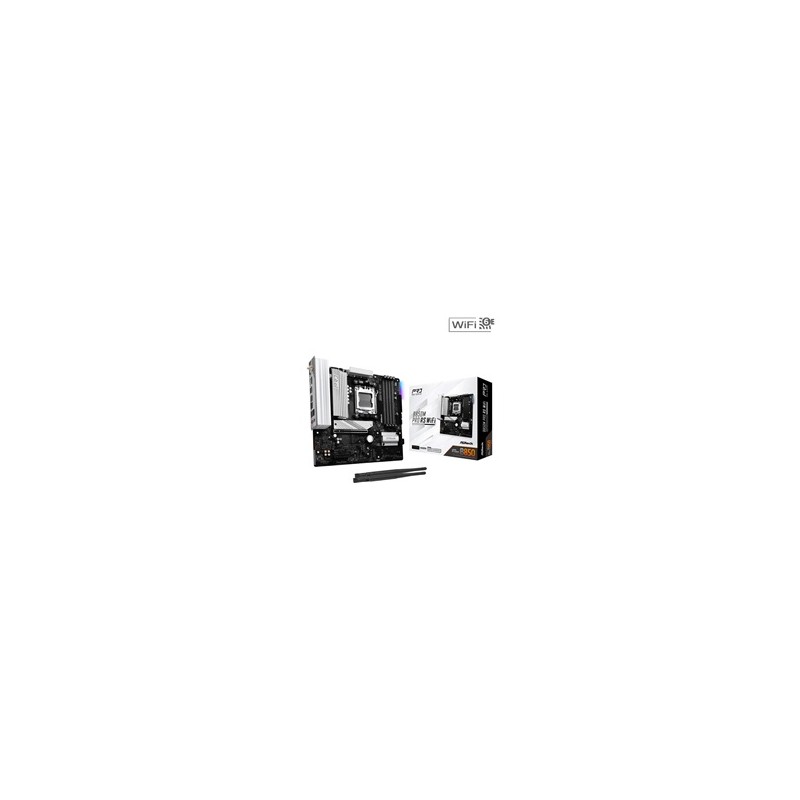 ASRock MB Sc AM5 B850M PRO RS WIFI, AMD B850, 4xDDR5, 1xDP, 1xHDMI, WiFi, mATX