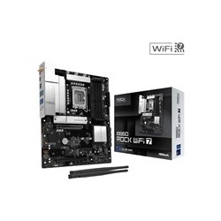ASRock MB Sc LGA1851 B860 Rock WiFi 7, Intel B860, 4xDDR5, 1xHDMI, WiFi, ATX
