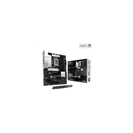 ASRock MB Sc LGA1851 B860 Rock WiFi 7, Intel B860, 4xDDR5, 1xHDMI, WiFi, ATX