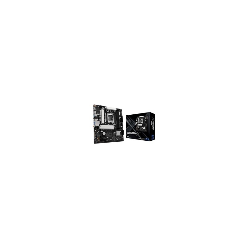 ASRock MB Sc LGA1851 B860M-X, Intel B860, 2xDDR5, 1xDP, 1xHDMI, mATX