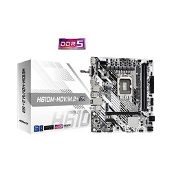 ASRock MB Sc LGA1700 H610M-HDV/M.2+ D5, Intel H610, 2xDDR5, 1xDP, 1xHDMI, 1xVGA, mATX