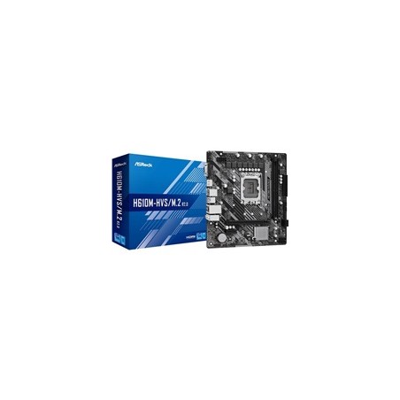 ASRock MB Sc LGA1700 H610M-HVS/M.2 R2.0, Intel H610, 2xDDR4, 1xHDMI, 1xVGA, mATX
