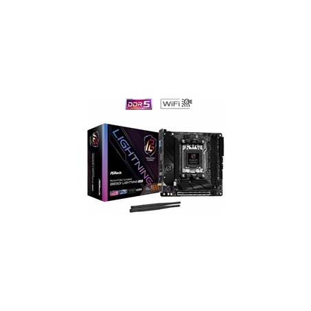 ASRock MB Sc AM5 B650I LIGHTNING WIFI, AMD B650, 2xDDR5, 1xHDMI, Mini-ITX