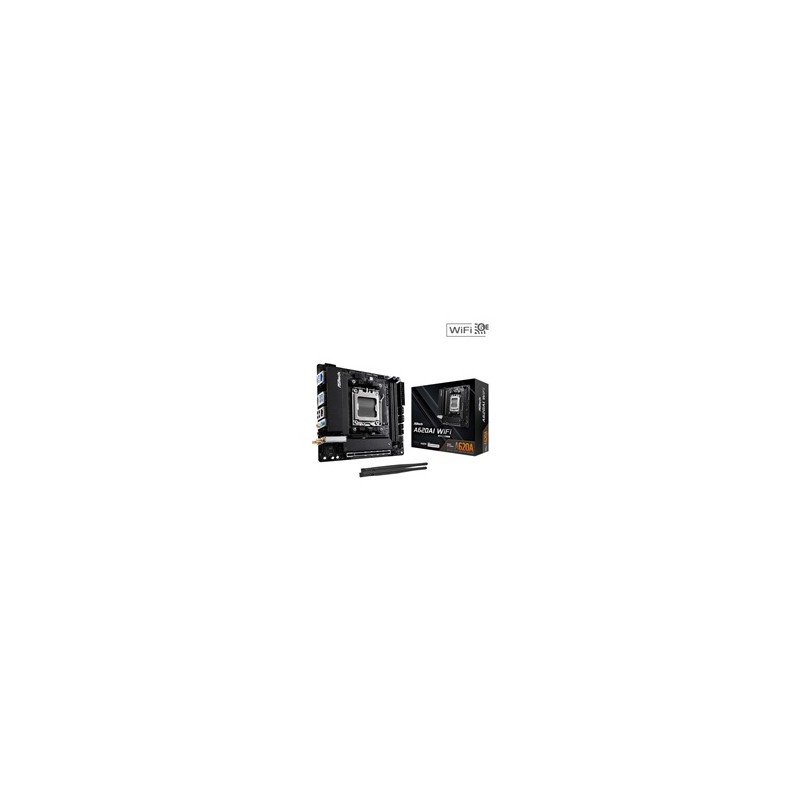 ASRock MB Sc AM5 A620AI WIFI AMD A620A, 2xDDR5, 1xHDMI, WIFI