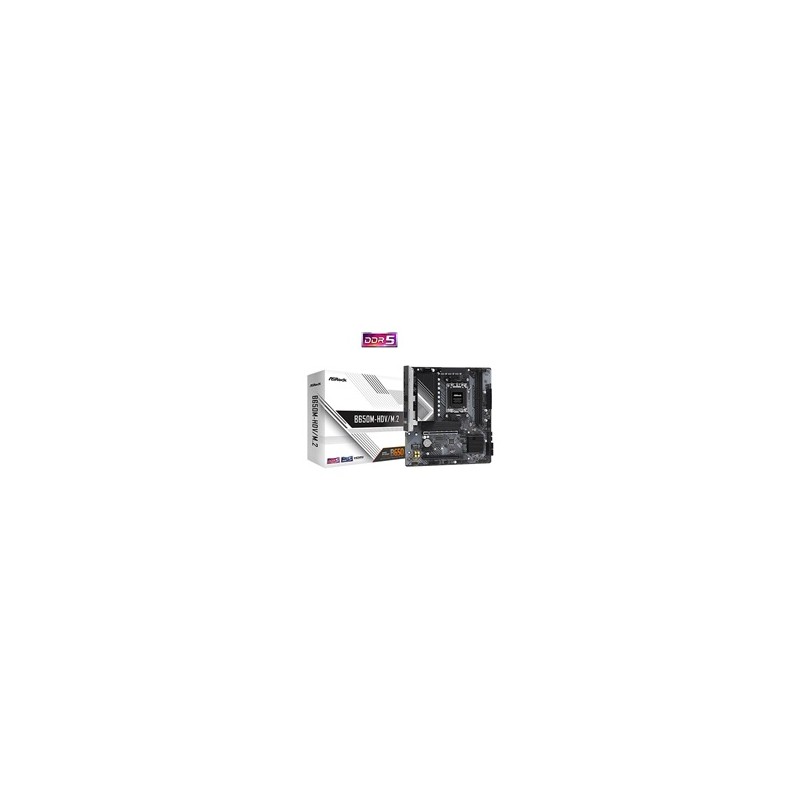 ASRock MB Sc AM5 B650M-HDV/M.2, AMD B650, 2xDDR5, 1xDP, 1xHDMI, mATX