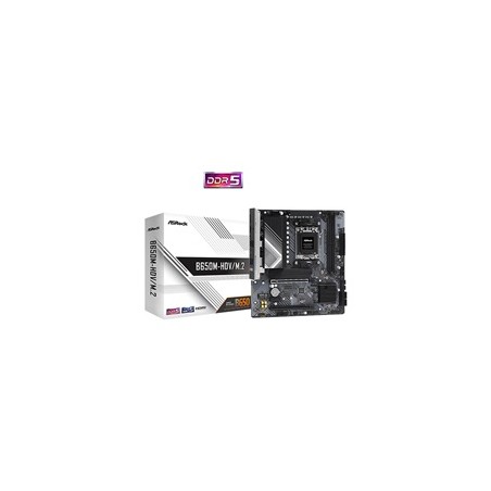 ASRock MB Sc AM5 B650M-HDV/M.2, AMD B650, 2xDDR5, 1xDP, 1xHDMI, mATX