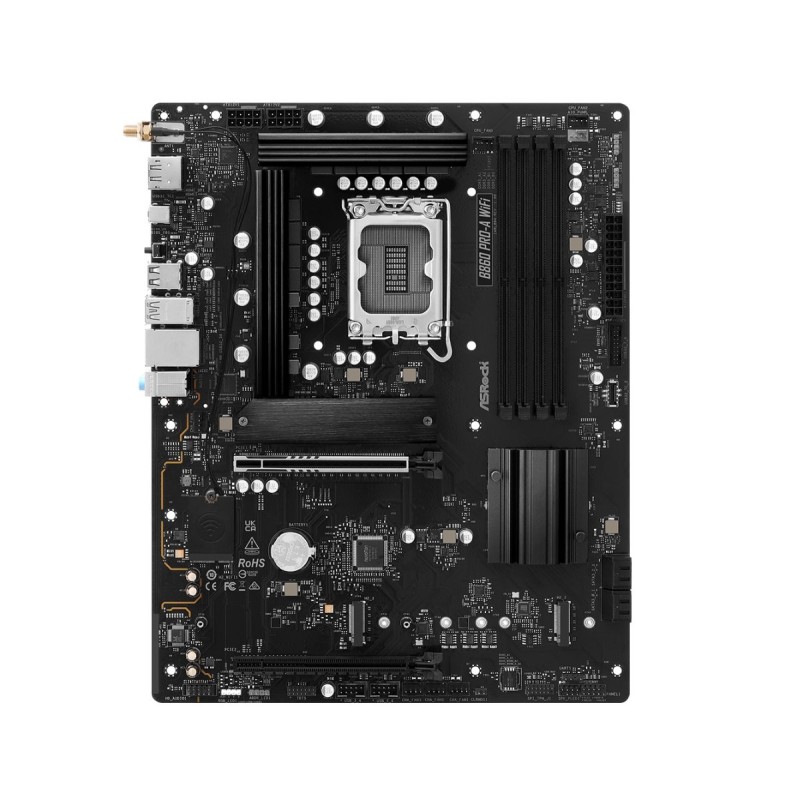ASRock MB Sc LGA1851 B860 Pro-A WiFi, Intel B860, 4xDDR5, 1xDP, 1xHDMI, WiFi, ATX