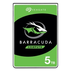 SEAGATE HDD 5TB BARRACUDA, 2.5", SATAIII, 5400RPM, 128MB Cache, 15mm
