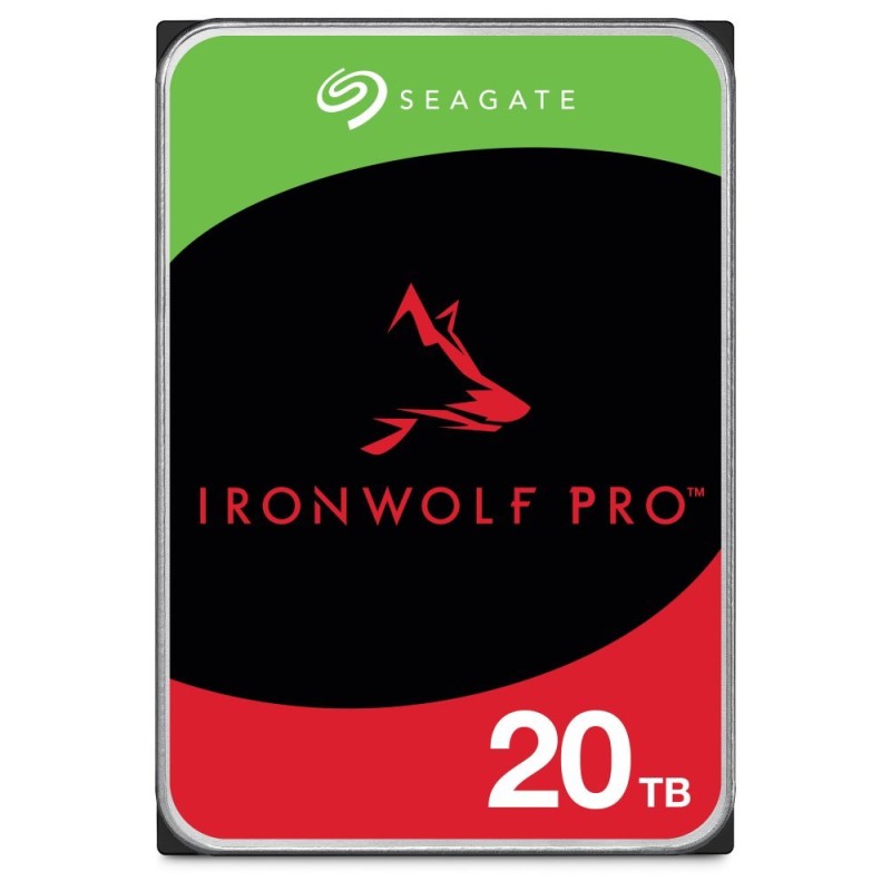 SEAGATE HDD 20TB IRONWOLF PRO (NAS), 3.5", SATAIII, 7200 RPM, Cache 256MB