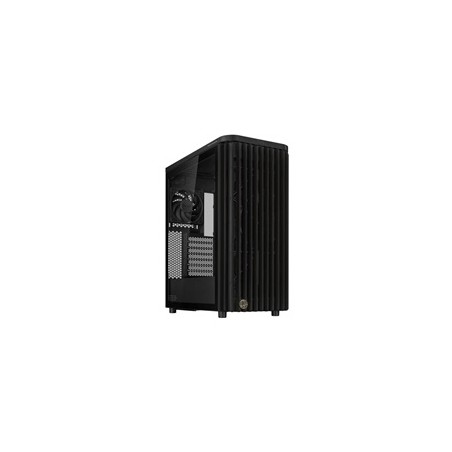 BAZAR ASUS case PROART PA401 WOOD TG, Mid Tower, ATX, 1xUSB-C Gen2x2, 2xUSB 3.0, 2x 160mm Fan, černá - Komplet