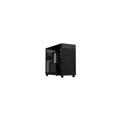 ASUS case PRIME AP303 TG BLACK, ATX, průhledná bočnice,1x120mm, černá