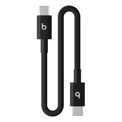 Apple Beats USB-C TO USB-C Woven/Short Cable (20 CM) Bolt Black