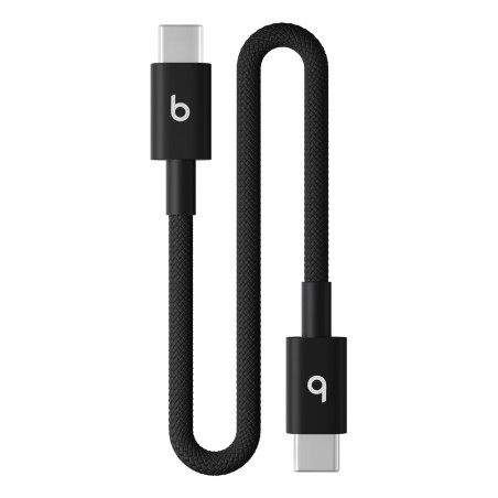 Apple Beats USB-C TO USB-C Woven/Short Cable (20 CM) Bolt Black