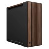 ASUS case PROART PA602 WALNUT WOOD MODERN METAL, Mid Tower, černá