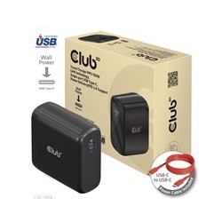 Club3D cestovní nabíječka 100W GAN technologie, USB-IF TID certified, USB Type-C, Power Delivery(PD) 3.0 Support