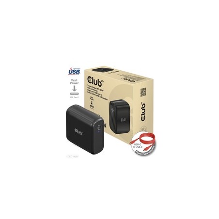 Club3D cestovní nabíječka 100W GAN technologie, USB-IF TID certified, USB Type-C, Power Delivery(PD) 3.0 Support