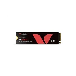 VERBATIM SSD Vi5000 Internal PCIe NVMe M.2 SSD 2TB , W 4300/ R 5000 MB/s