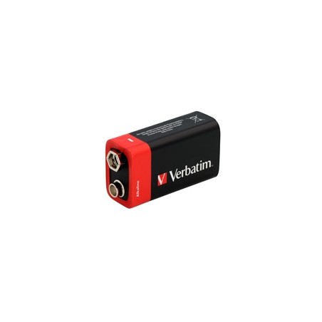 VERBATIM Alkalické baterie 9V, 1 PACK , 6LR61