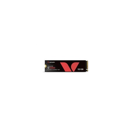 VERBATIM SSD Vi3000 Internal PCIe NVMe M.2 SSD 512GB , W 2500/ R 3300 MB/s