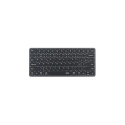 RAPOO Klávesnice UCK-6001 s 8v1 USB-C Hub, Drátová USB-C, CZ/SK, černá