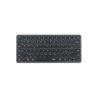 RAPOO Klávesnice UCK-6001 s 8v1 USB-C Hub, Drátová USB-C, CZ/SK, černá