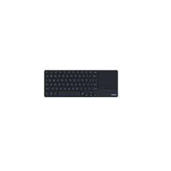 RAPOO Klávesnice E2810M, Bezdrátová 2.4GHz, Bluetooth, CZ/SK, černá
