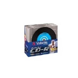 VERBATIM CD-R(10-Pack)Slim/Vinyl/DLP/52x/700MB