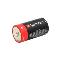 VERBATIM Alkalické baterie C, 2 PACK / LR14