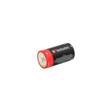 VERBATIM Alkalické baterie C, 2 PACK / LR14