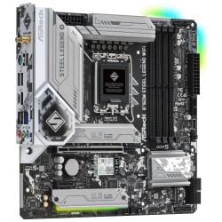 ASRock MB Sc LGA1700 B760M STEEL LEGEND WIFI, Intel B760, 4xDDR5, 1xDP, 1xHDMI, WI-FI, mATX