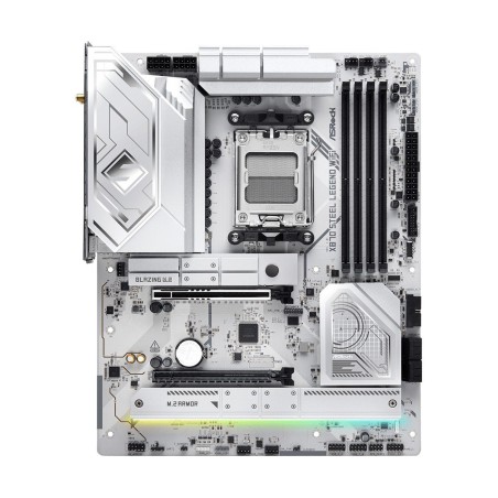 ASRock MB Sc AM5 X870 STEEL LEGEND WIFI, AMD X870, 4xDDR5, 1xHDMI, 2xUSB4, WI-FI
