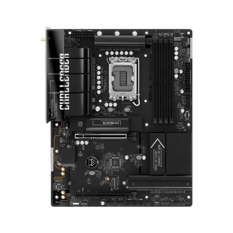 ASRock MB Sc LGA1851 B860 Challenger WiFi, Intel B860, 4xDDR5, 1xHDMI, WiFi, ATX
