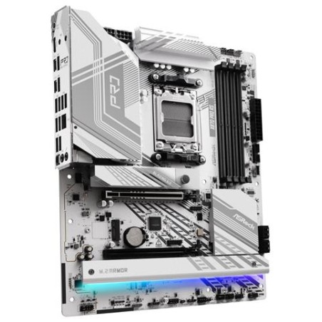 ASRock MB Sc AM5 X870 PRO RS, AMD X870, 4xDDR5, 1xHDMI, 2xUSB4