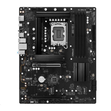 ASRock MB Sc LGA1851 B860 Pro-A, Intel B860, 4xDDR5, 1xDP, 1xHDMI, ATX