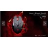 A4tech BLOODY V7 herní myš, až 3200DPI, HoleLess technologie, 160KB paměť, USB, CORE 2, kovové podložky