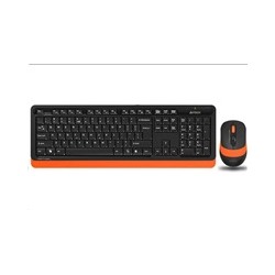 A4tech FG1010 FSTYLER set bezdr. klávesnice + myši, oranžová barva