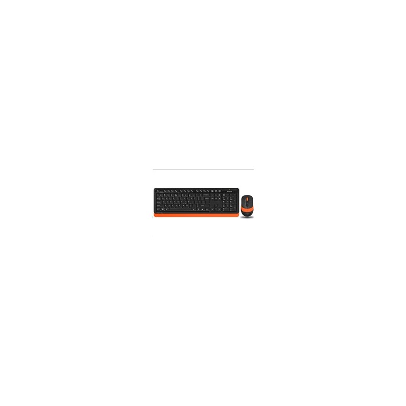 A4tech FG1010 FSTYLER set bezdr. klávesnice + myši, oranžová barva