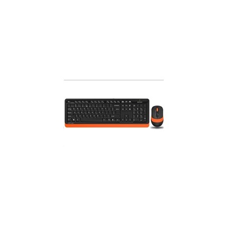 A4tech FG1010 FSTYLER set bezdr. klávesnice + myši, oranžová barva