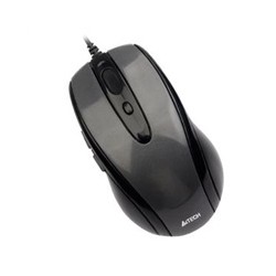 A4tech N-708X V-Track optická myš, 1600DPI, USB, černá