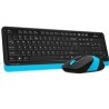 A4tech FG1010 FSTYLER set bezdr. klávesnice + myši, modrá barva